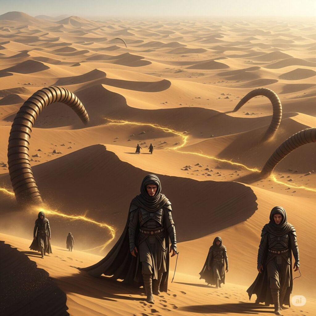 Dune : The Planet Arrakis: An Evolving Gigantic 'Life Form'