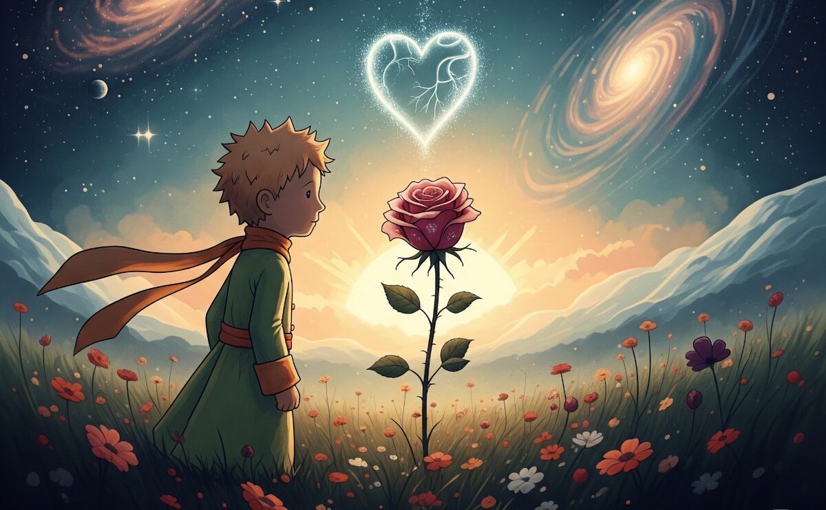 『星の王子様』とバラの物語：心が見つける、かけがえのない価値