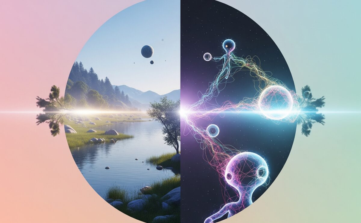Cosmic Crisis: The Gods Themselves – What if Two Universes Collided? A Gentle Unravelling